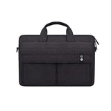 NNEDSZ 15.6 Inch Laptop Handheld Briefcase Storage Bag - no Shoulder Strap - Grey