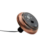 NNEDSZ Smart Doorbell With 4.3 Tft Screen 3.0Mp Camera Night Vision Motion Detection And 32Gb Tf Card Support - Black
