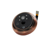 NNEDSZ Smart Doorbell With 4.3 Tft Screen 3.0Mp Camera Night Vision Motion Detection And 32Gb Tf Card Support - Black