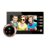 NNEDSZ Smart Doorbell With 4.3 Tft Screen 3.0Mp Camera Night Vision Motion Detection And 32Gb Tf Card Support - Black