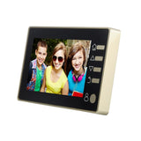 NNEDSZ Smart Doorbell With 4.3 Tft Screen 3.0Mp Camera Night Vision Motion Detection And 32Gb Tf Card Support - Black