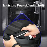 NNEDSZ Large Capacity Anti-Theft Usb Shoulder Bag - Waterproof & Business Ready