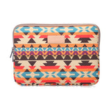 NNEDSZ 15 Inch Lingge Laptop Liner Bag - Pattern Design - Blue Pattern Diamond Lattice