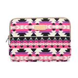 NNEDSZ 15 Inch Lingge Laptop Liner Bag - Pattern Design - Blue Pattern Diamond Lattice