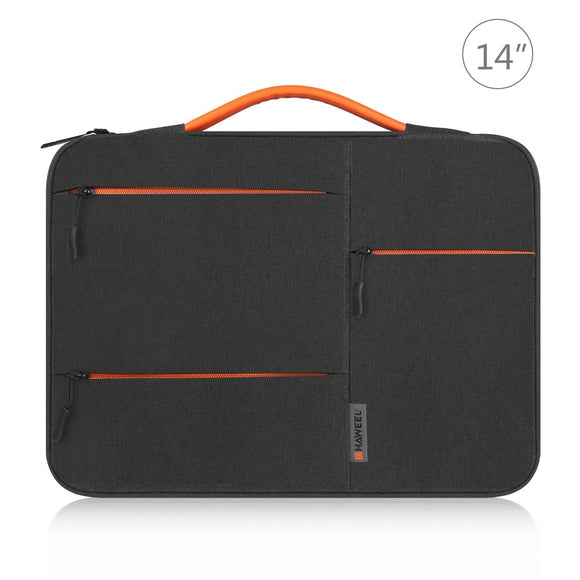 NNEDSZ 14-15 Inch Laptop Sleeve Briefcase for Macbook Samsung Thinkpad Sony Dell Alienware Chuwi Asus Hp - Black