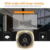 NNEDSZ 4.3 Screen Video Doorbell With 2.0Mp Resolution - Black
