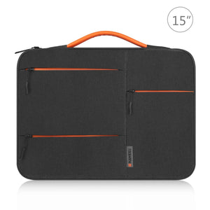 NNEDSZ 15.0 Laptop Sleeve Case for Macbook Samsung Thinkpad Sony Dell Alienware Chuwi Asus Hp - Zipper Briefcase Handbag 15.0-16.0 Laptops - Black