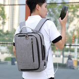 NNEDSZ Multifunctional Oxford Laptop Backpack - Cxs-620 - Black