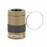 NNEDSZ Mini Pocket Telescope With Finger Buckle - 2.5X17.5Mm