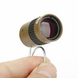 NNEDSZ Mini Pocket Telescope With Finger Buckle - 2.5X17.5Mm