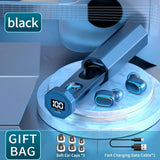 NNEDSZ True Wireless Bluetooth Earphones With Digital Display And Charging Box