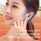NNEDSZ True Wireless Bluetooth Earphones With Digital Display And Charging Box
