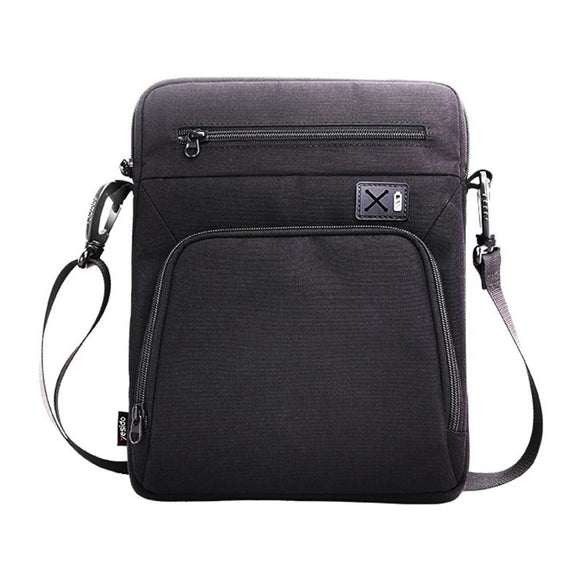 NNEDSZ 11 Inch Men Multifunctional Shoulder Bag Black