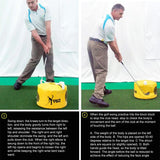NNEDSZ Versatile Golf Impact Trainer - Waterproof 26x44cm - Black