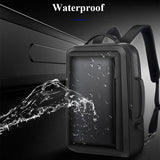 NNEDSZ Large Capacity Business Laptop Backpack with Usb Port - Breathable & Stylish Black 30x12x44cm