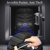 NNEDSZ Large Capacity Business Laptop Backpack with Usb Port - Breathable & Stylish Black 30x12x44cm