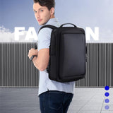 NNEDSZ Large Capacity Business Laptop Backpack with Usb Port - Breathable & Stylish Black 30x12x44cm