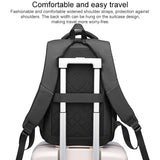 NNEDSZ Multifunctional Oxford Laptop Backpack - Cxs-622 - Black