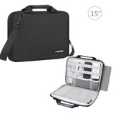 NNEDSZ Convertible Laptop Bag for Macbook Thinkpad Asus Hp - Black
