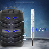 NNEDSZ Large Capacity Business Laptop Backpack with Usb - Breathable Black 29x16x44cm