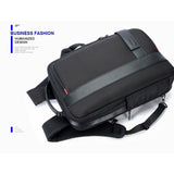 NNEDSZ Large Capacity Business Laptop Backpack with Usb - Breathable Black 29x16x44cm