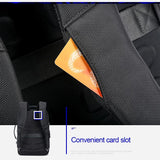 NNEDSZ Large Capacity Business Laptop Backpack with Usb - Breathable Black 29x16x44cm