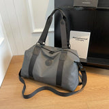 NNEDSZ Travel-ready Waterproof Sports Bag for Fitness - Grey