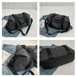 NNEDSZ Travel-ready Waterproof Sports Bag for Fitness - Grey