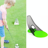 NNEDSZ 2-pack Indoor / Outdoor Golf Putting Trainer - Green