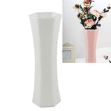 NNEDSZ 3-piece Plastic Hydroponic Vase Set for Creative Home Decor - Pink