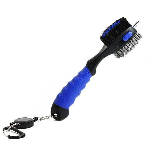NNEDSZ Portable Golf Club Brush - Retractable - Blue