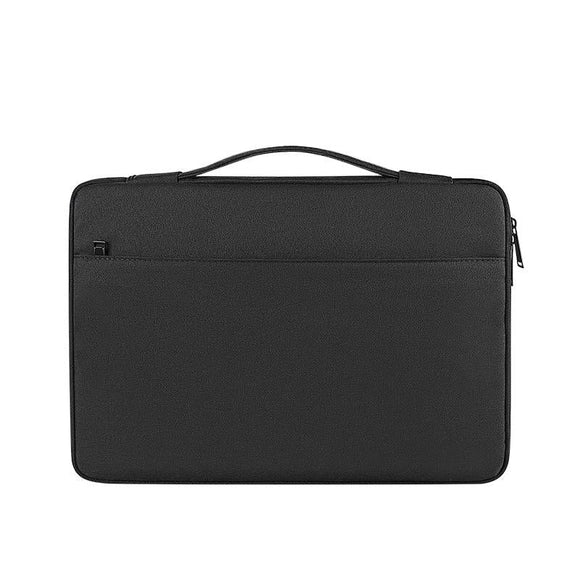 NNEDSZ Waterproof Portable Laptop Case - 13.3 Inches - Mysterious Black