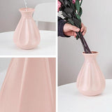 NNEDSZ 2-piece Plastic Vase for Creative Flower Arrangements - Blue