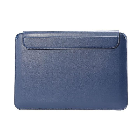 NNEDSZ 13-inch Multifunctional Laptop Stand Bag - Black - Blue