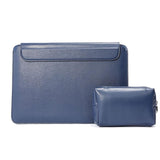 NNEDSZ 13-inch Multifunctional Laptop Stand Bag - Black - Blue