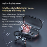 NNEDSZ Wireless Bluetooth Earphones With Charging Case - F8 - Green Double Ear