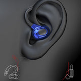 NNEDSZ Wireless Bluetooth Earphones With Charging Case - F8 - Green Double Ear