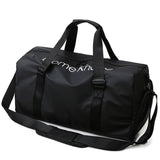 NNEDSZ Waterproof Gym Bag - Compact and Durable - Black