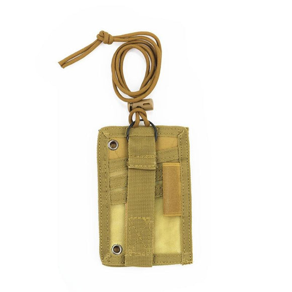 NNEDSZ Waterproof Document Bag & Card Holder Multifunctional - Mud