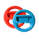 NNEDSZ Switch Games Steering Wheel Bracket - Compact - Red Blue