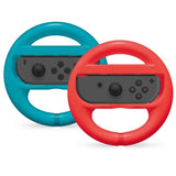 NNEDSZ Switch Games Steering Wheel Bracket - Compact - Red Blue