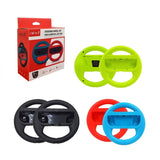 NNEDSZ Switch Games Steering Wheel Bracket - Compact - Red Blue