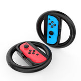 NNEDSZ Switch Games Steering Wheel Bracket - Compact - Red Blue