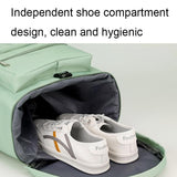 NNEDSZ Waterproof Gym Bag - Shoe Compartment Included - Fog Blue