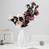 NNEDSZ Drop-resistant Vase for Creative Living Room Flower Arrangements - Green