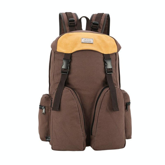 NNEDSZ Versatile Laptop Backpack - Perfect for Work or Travel - Coffee