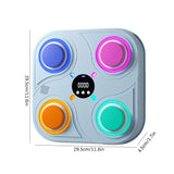 NNEDSZ Bluetooth Music Display Boxing Target Toy For Children - Digital & Smart - Blue