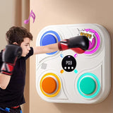 NNEDSZ Bluetooth Music Display Boxing Target Toy For Children - Digital & Smart - Blue