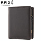 NNEDSZ Rfid Blocking Short Wallet With Automatic Pop Up