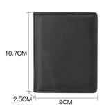 NNEDSZ Rfid Blocking Short Wallet With Automatic Pop Up